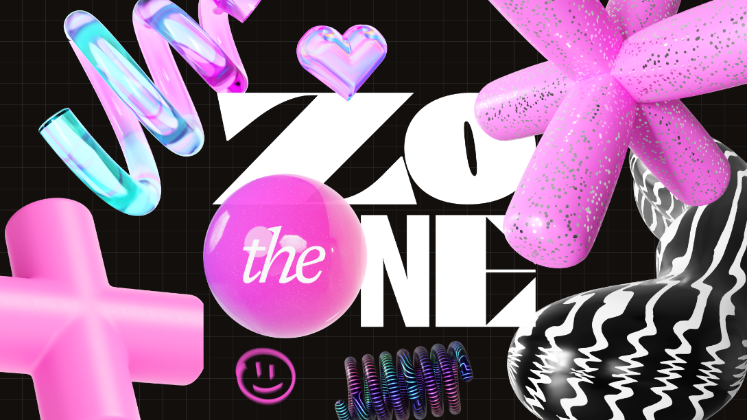 web banner for The Zone event in Newark